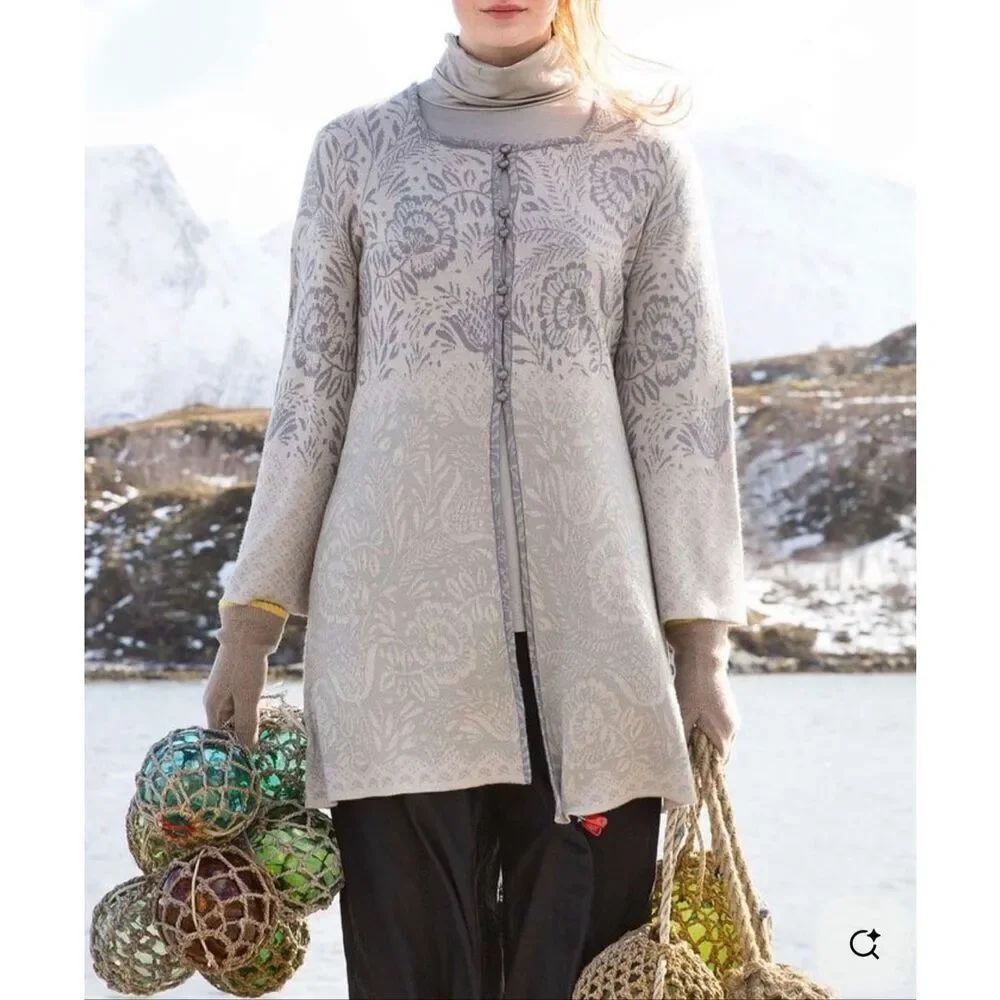 Gudrun Sjoden cardigan sweater size Small